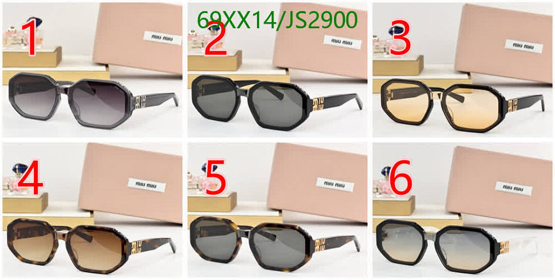 Miu Miu-Glasses Code: JS2900 $: 69USD