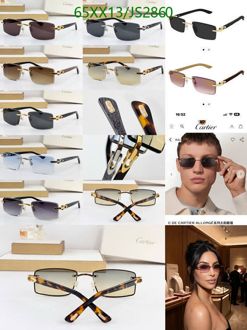 Cartier-Glasses Code: JS2860 $: 65USD