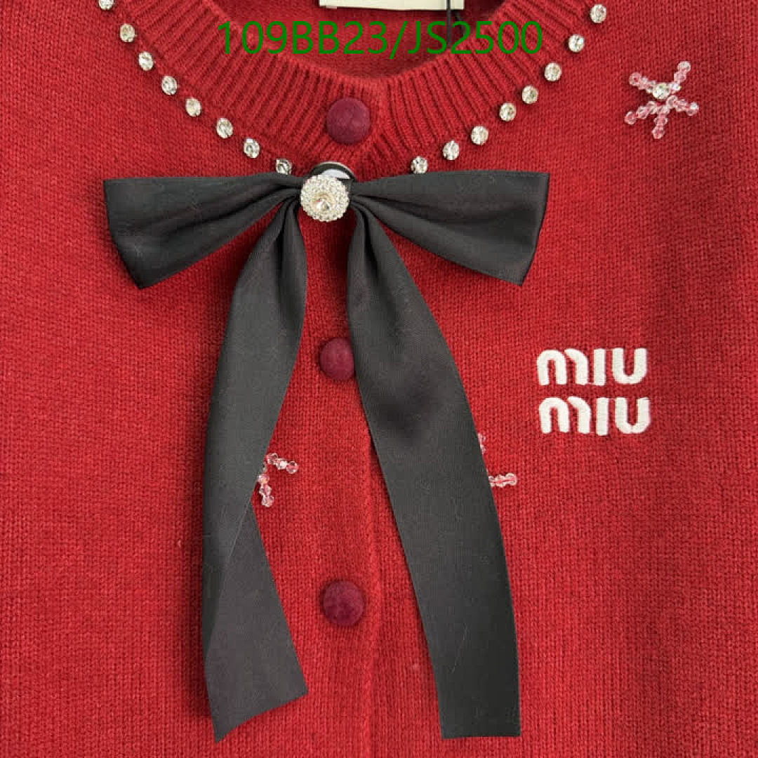 MIUMIU-Clothing Code: JS2500 $: 109USD