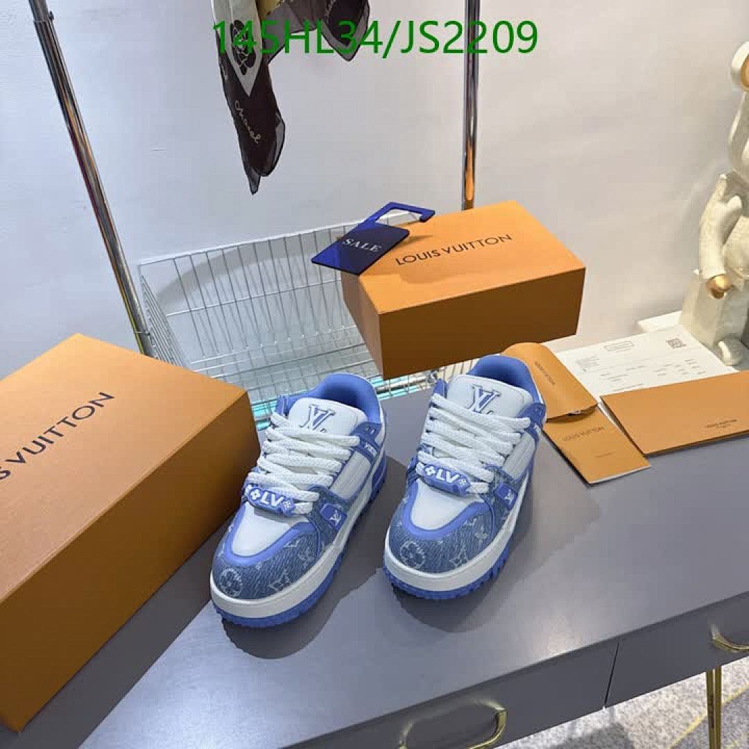 LV-Men shoes Code: JS2209 $: 145USD