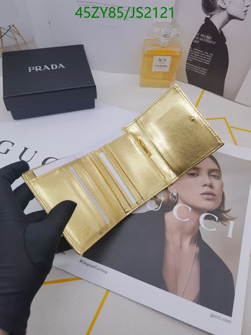 Prada-Wallet-4A Quality Code: JS2121 $: 45USD