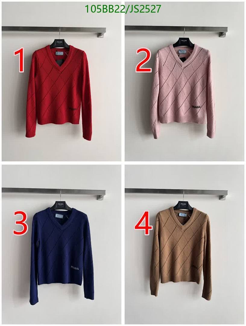 Prada-Clothing Code: JS2527 $: 105USD