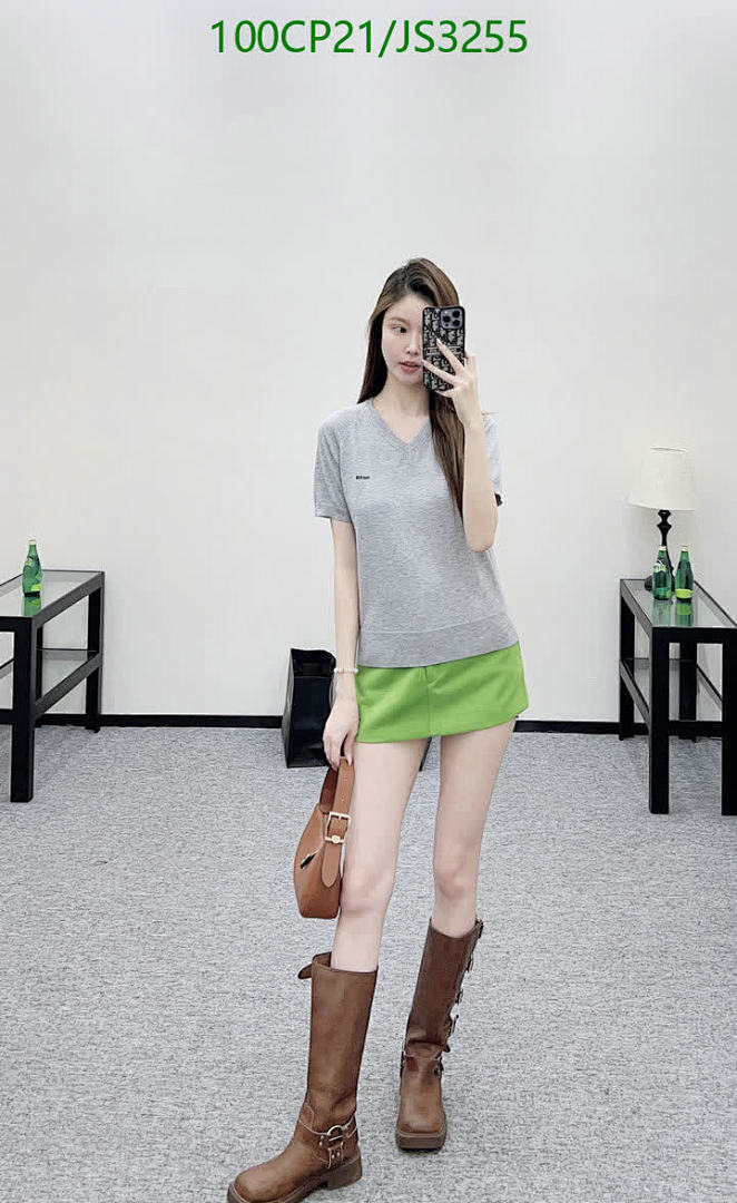 MIUMIU-Clothing Code: JS3255 $: 100USD