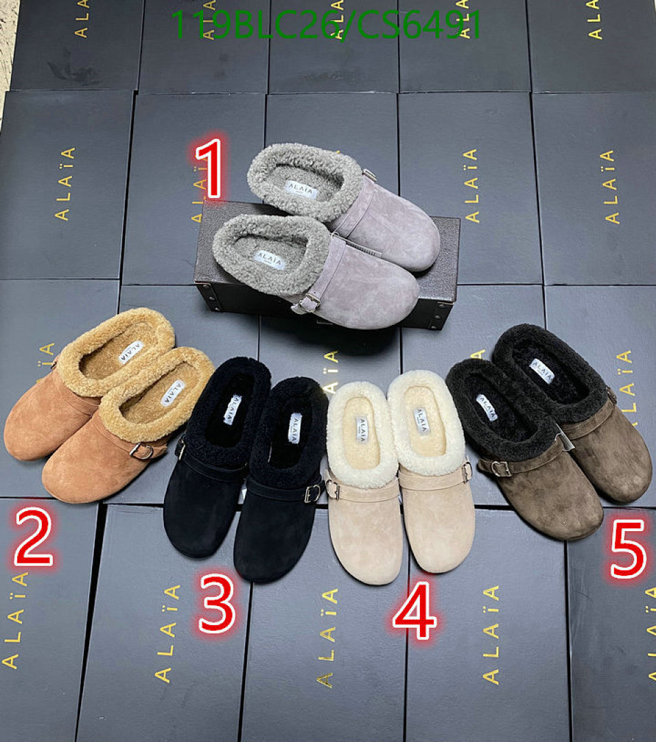 ALAIA-Women Shoes Code: CS6491 $: 119USD