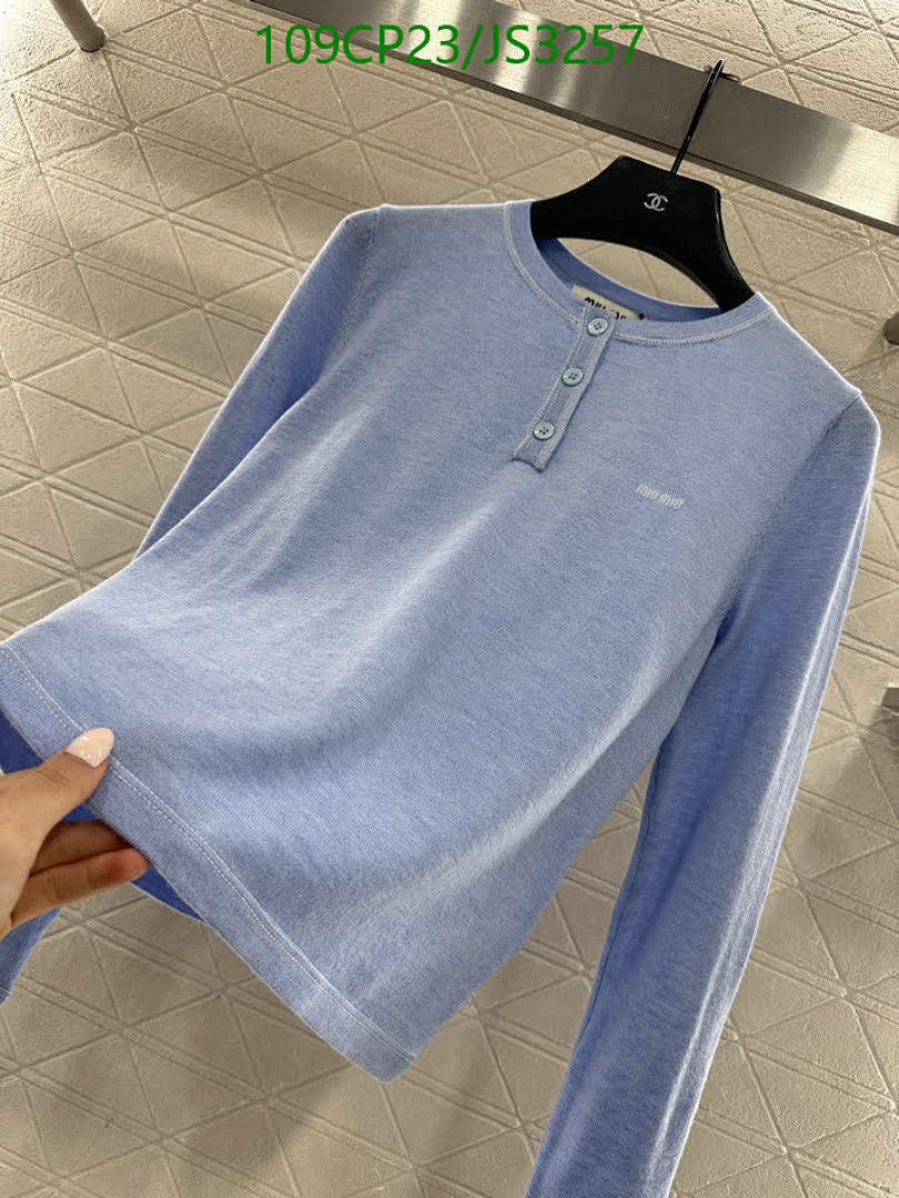 MIUMIU-Clothing Code: JS3257 $: 109USD