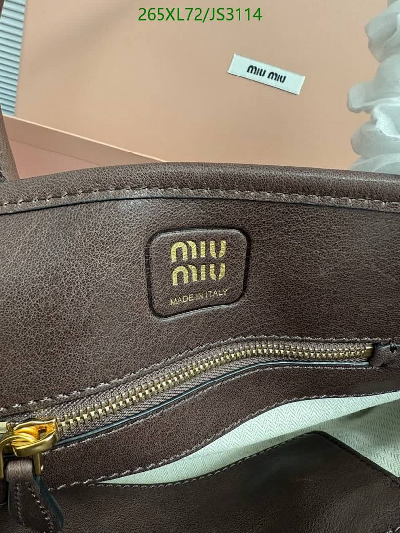 Miu Miu-Bag-Mirror Quality Code: JS3114 $: 265USD