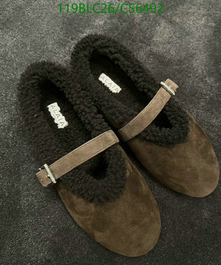 ALAIA-Women Shoes Code: CS6492 $: 119USD