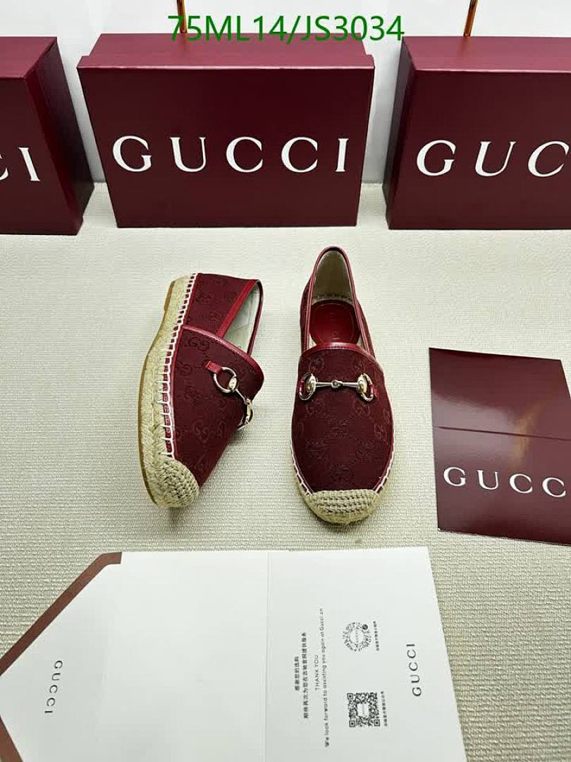Gucci-Women Shoes Code: JS3034 $: 75USD