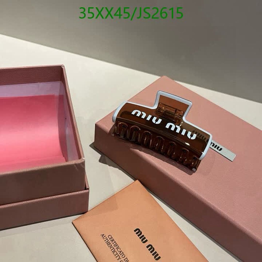 MIU MIU-Headband Code: JS2615 $: 35USD