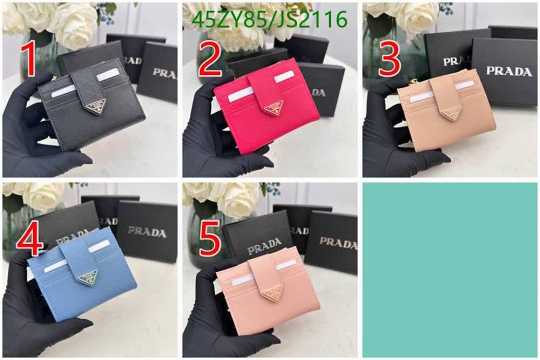 Prada-Wallet-4A Quality Code: JS2116 $: 45USD