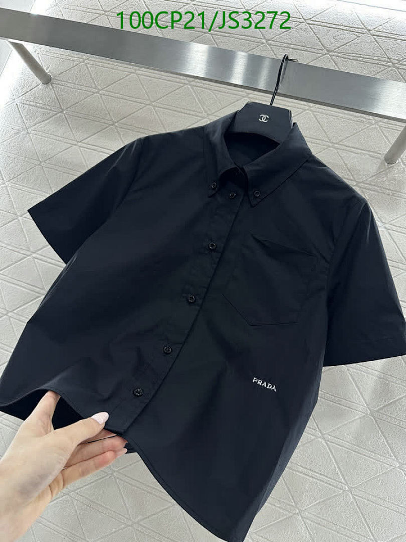 Prada-Clothing Code: JS3272 $: 100USD