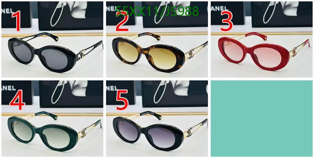 Chanel-Glasses Code: JS988 $: 55USD