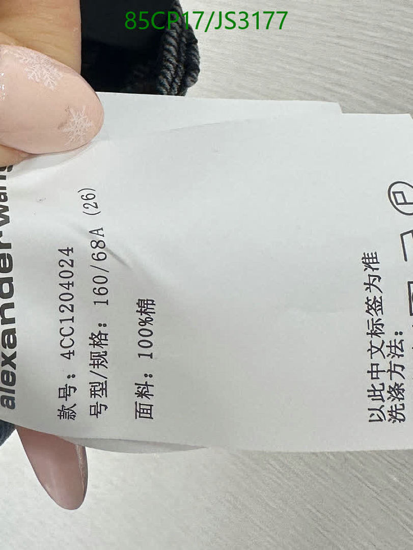 Alexander Wang-Clothing Code: JS3177 $: 85USD