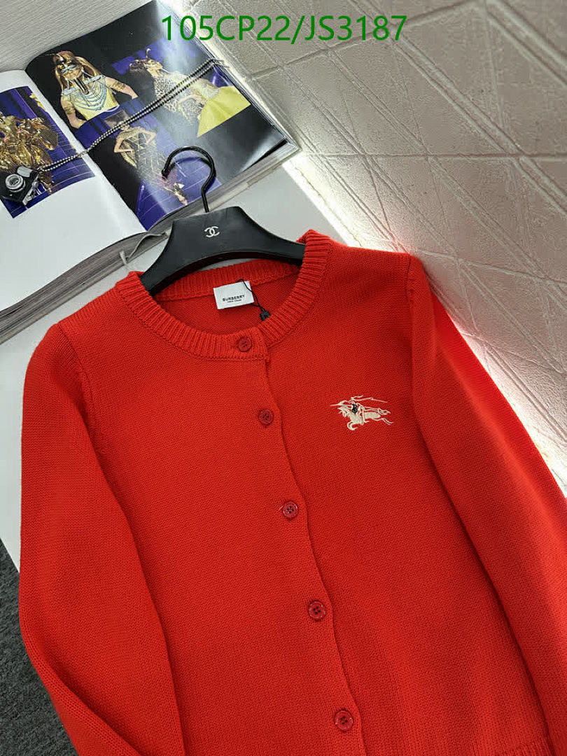 Burberry-Clothing Code: JS3187 $: 105USD