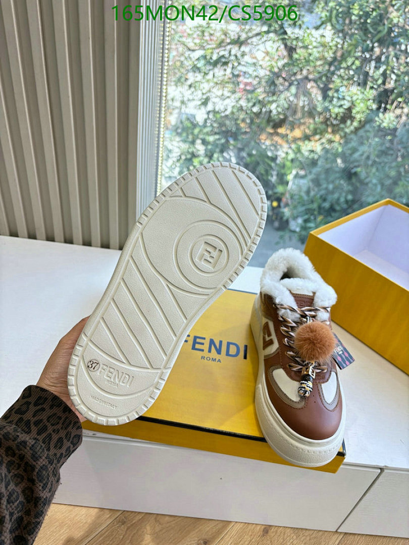 Fendi-Women Shoes Code: CS5906 $: 165USD