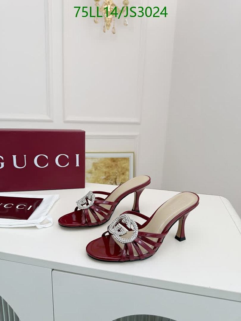 Gucci-Women Shoes Code: JS3024 $: 75USD