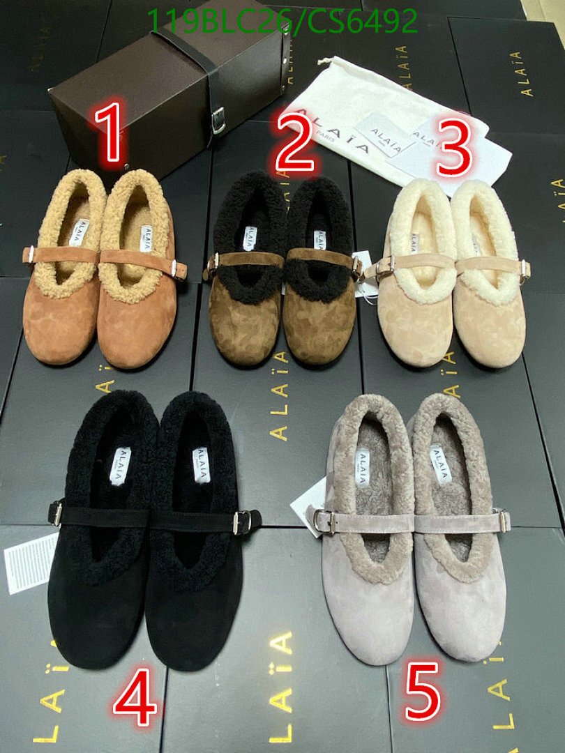 ALAIA-Women Shoes Code: CS6492 $: 119USD