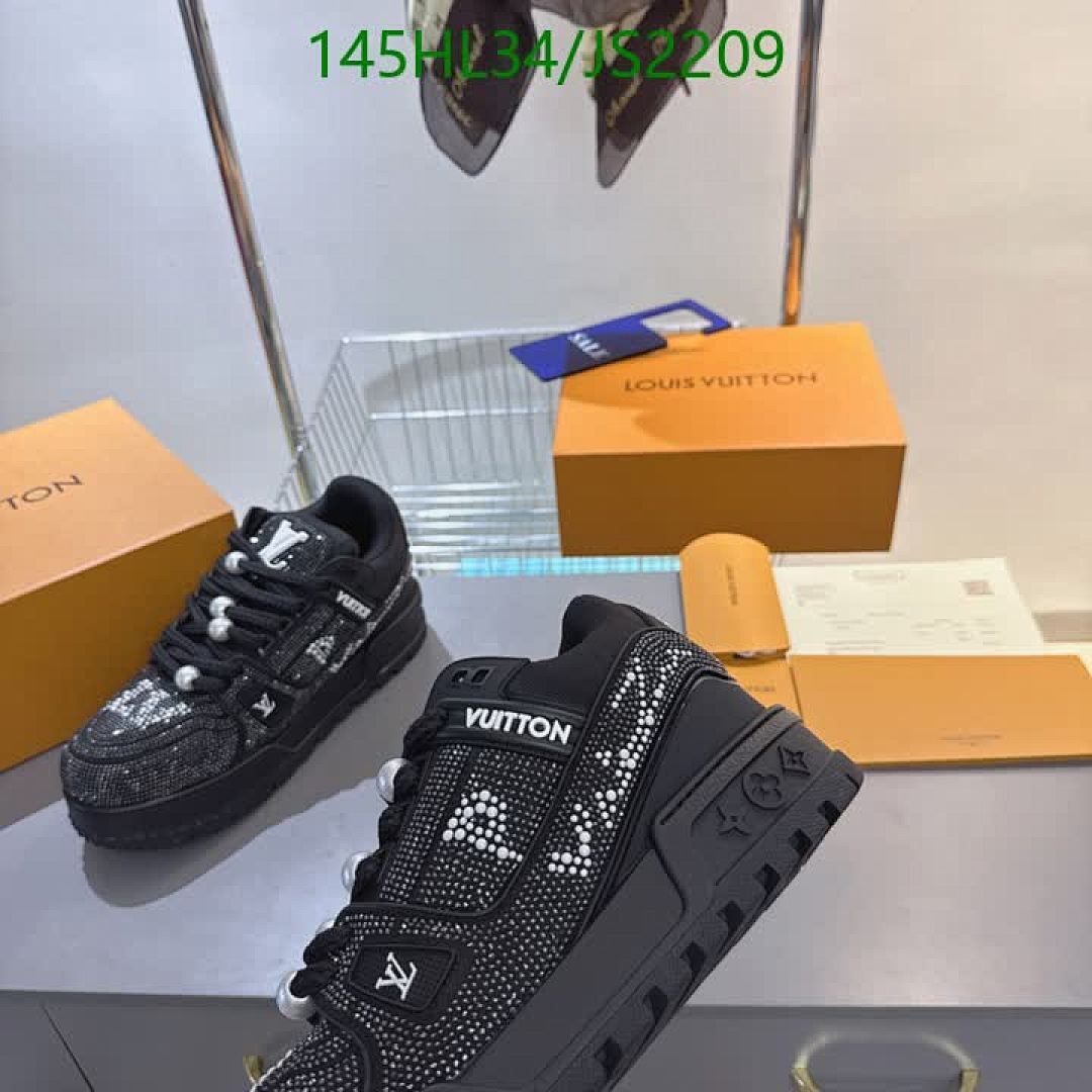 LV-Men shoes Code: JS2209 $: 145USD