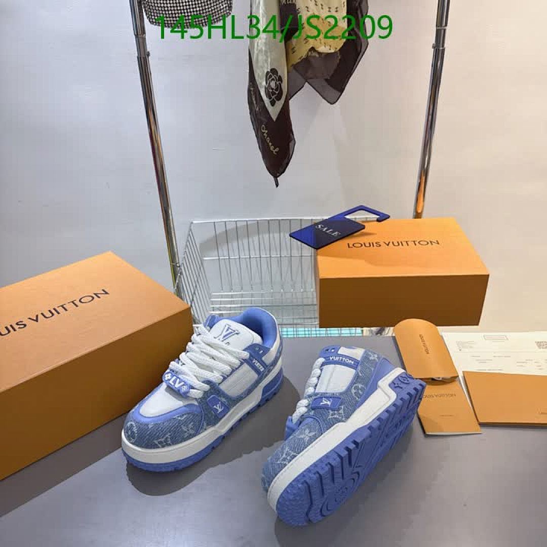 LV-Men shoes Code: JS2209 $: 145USD