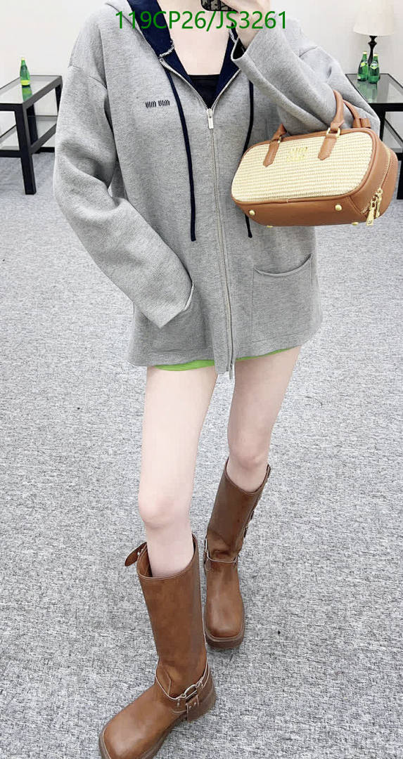 MIUMIU-Clothing Code: JS3261 $: 119USD