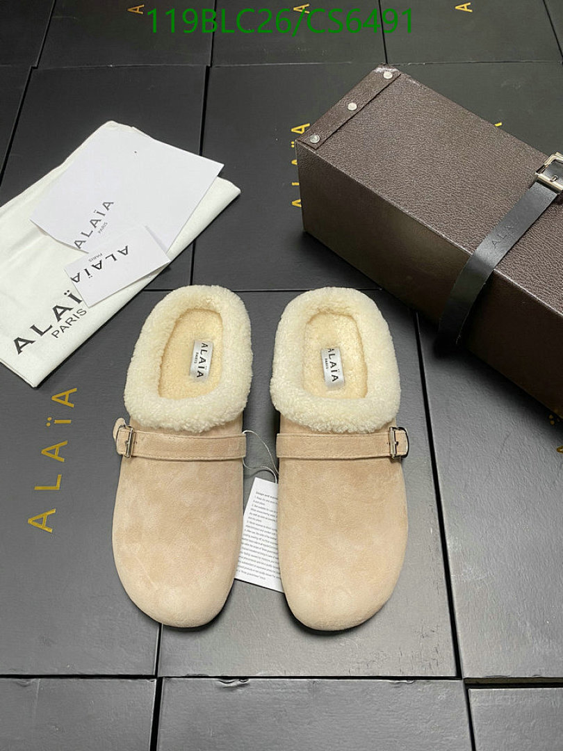 ALAIA-Women Shoes Code: CS6491 $: 119USD