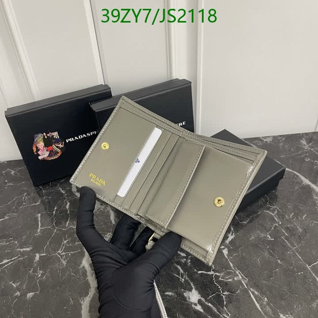 Prada-Wallet-4A Quality Code: JS2118 $: 39USD