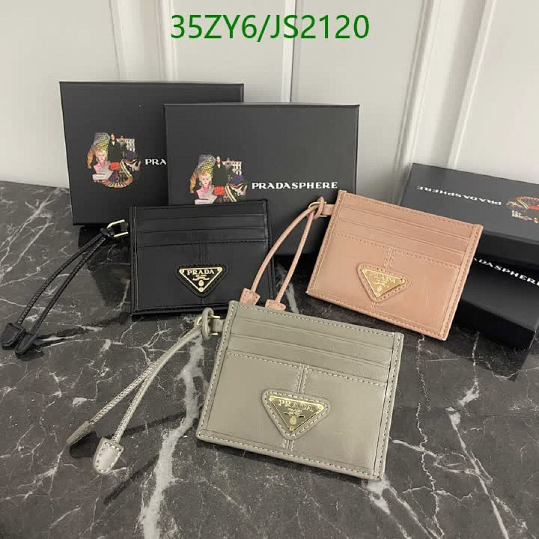 Prada-Wallet-4A Quality Code: JS2120 $: 35USD