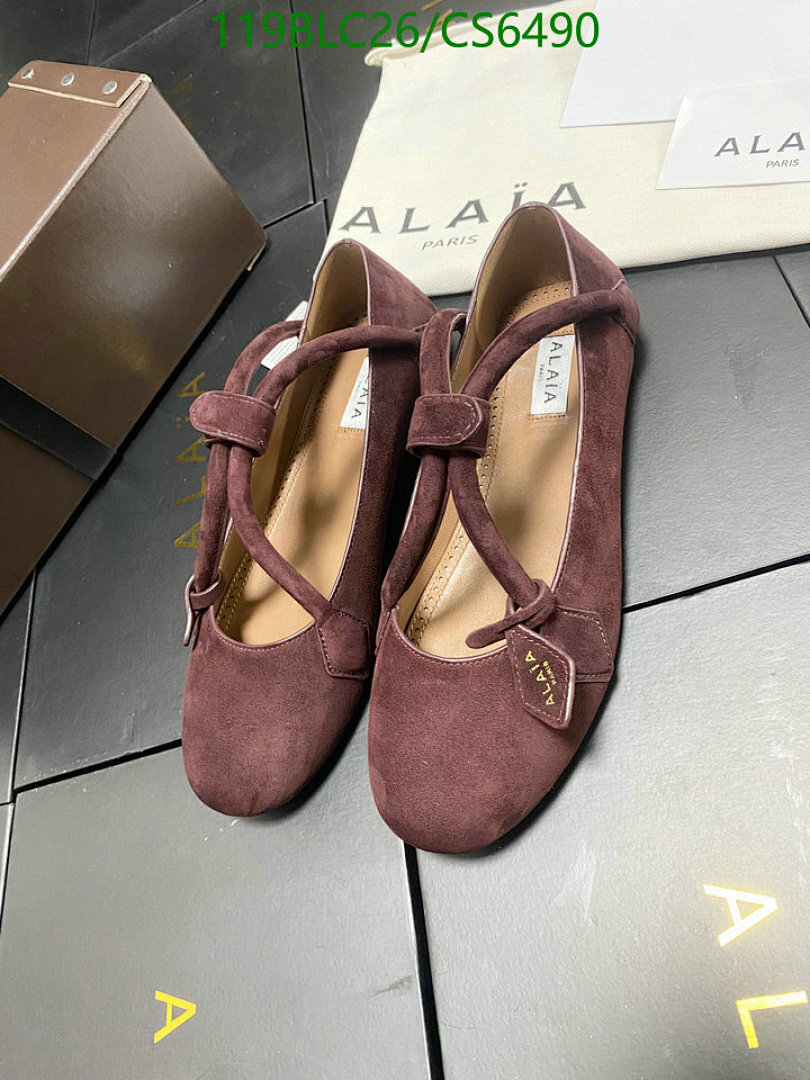 ALAIA-Women Shoes Code: CS6490 $: 119USD