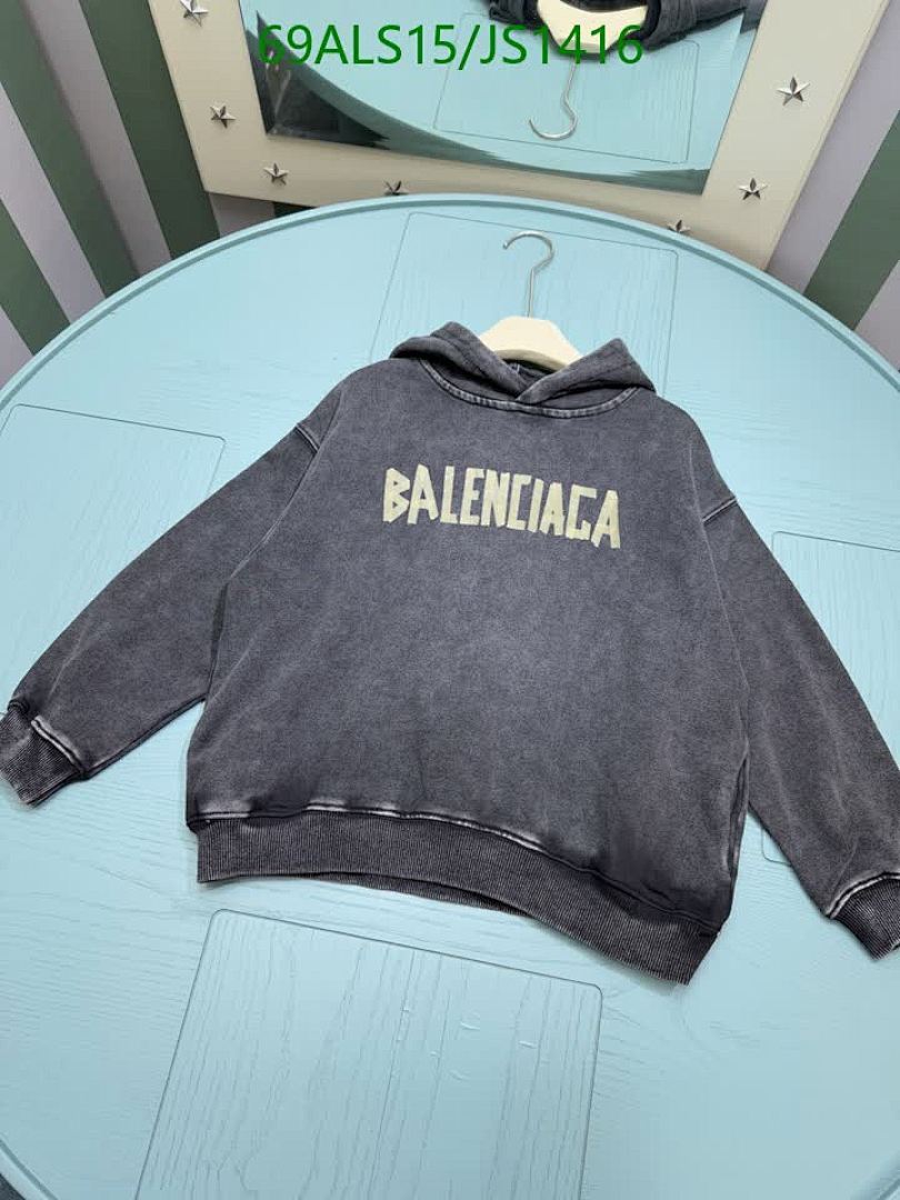 Balenciaga-Kids Clothing Code: JS1416 $: 69USD