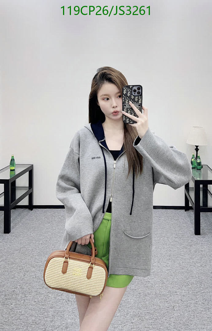 MIUMIU-Clothing Code: JS3261 $: 119USD