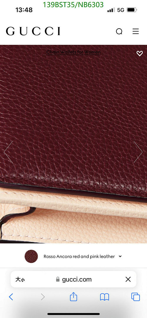 Gucci-Bag-Mirror Quality Code: NB6303 $: 139USD