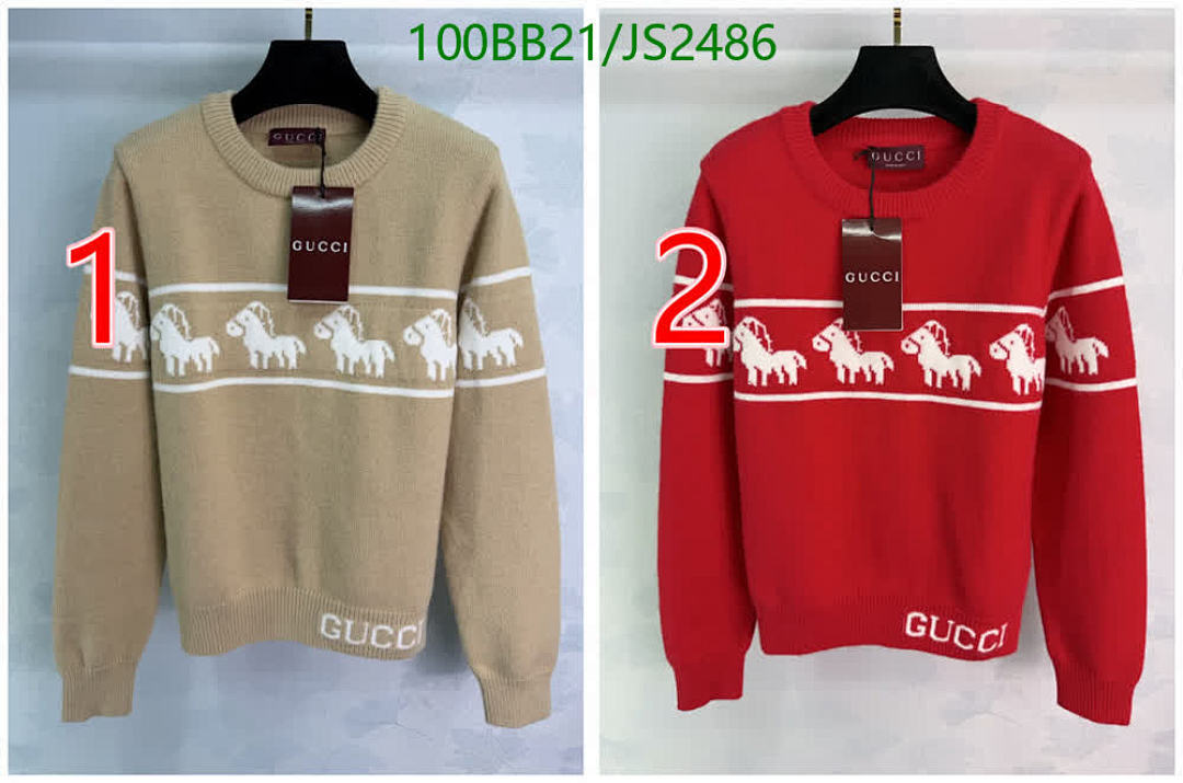 Gucci-Clothing Code: JS2486 $: 100USD