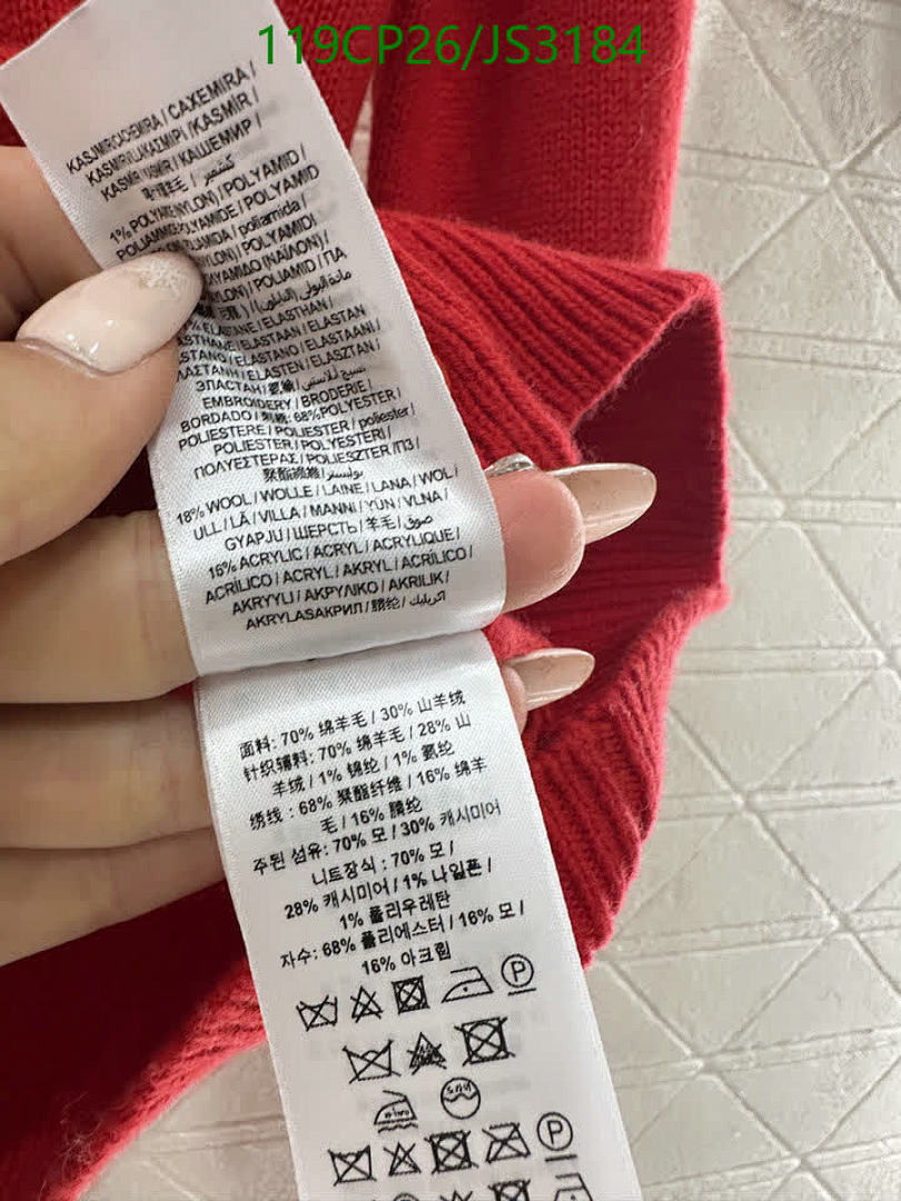 Burberry-Clothing Code: JS3184 $: 119USD