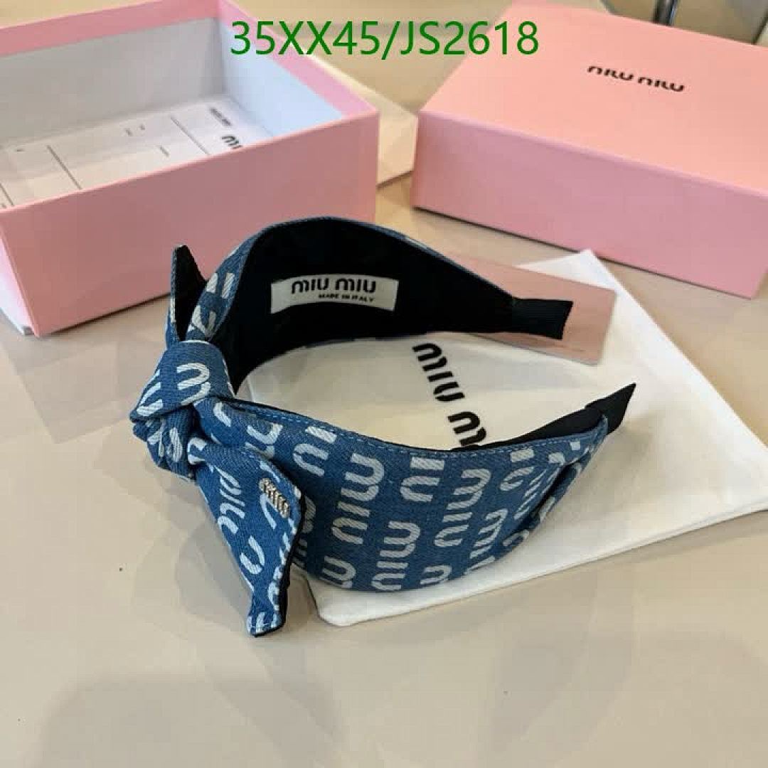 MIU MIU-Headband Code: JS2618 $: 35USD