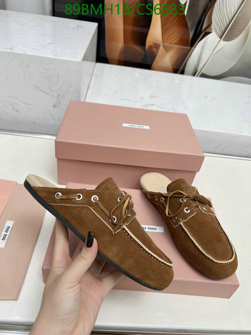 Miu Miu-Women Shoes Code: CS6583 $: 89USD