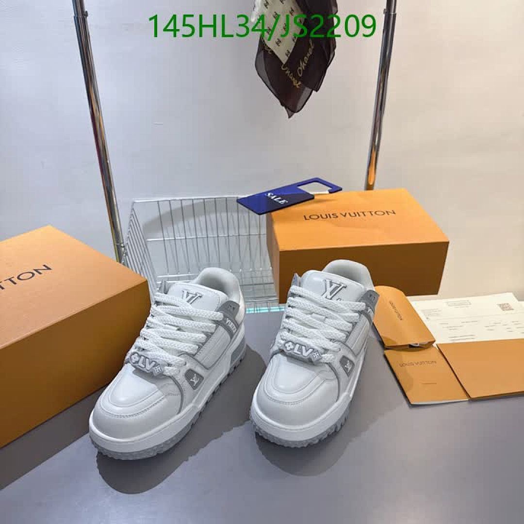 LV-Men shoes Code: JS2209 $: 145USD