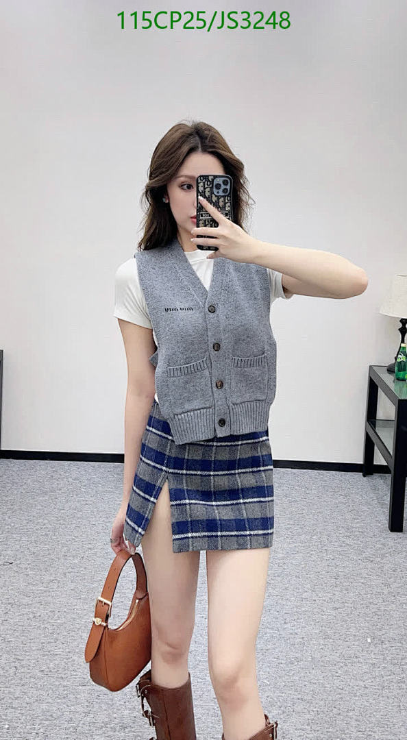 MIUMIU-Clothing Code: JS3248 $: 115USD