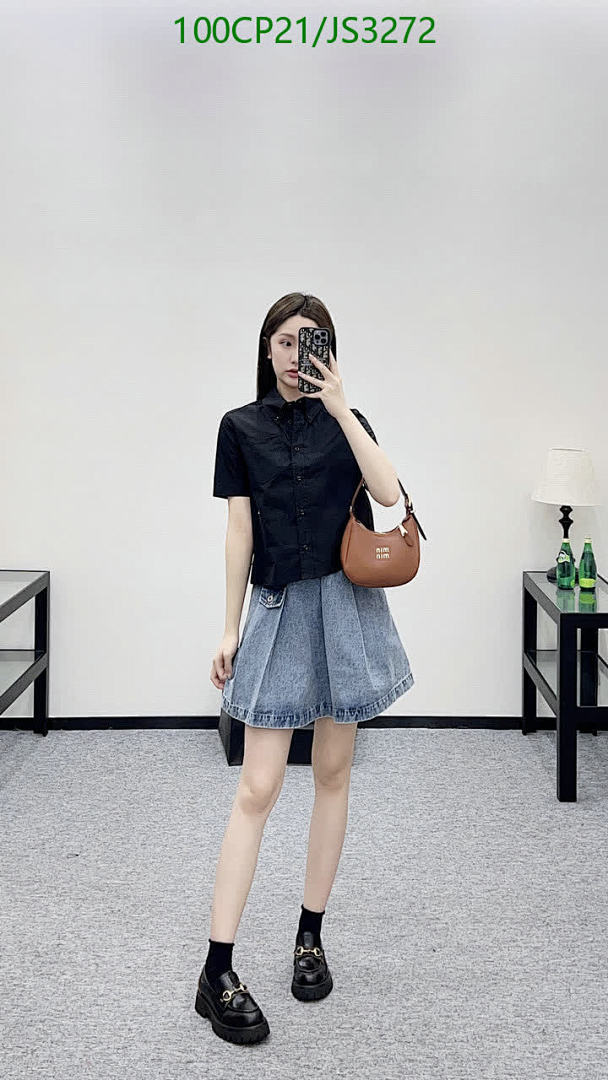 Prada-Clothing Code: JS3272 $: 100USD