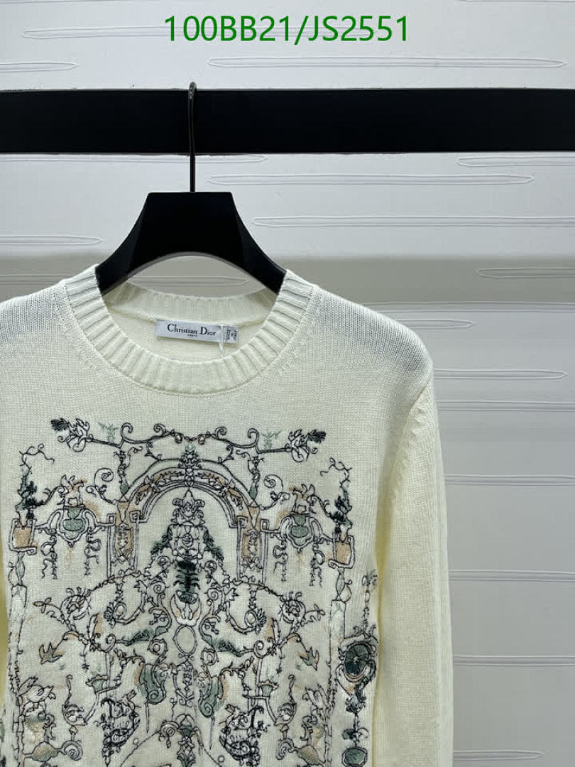 Dior-Clothing Code: JS2551 $: 100USD