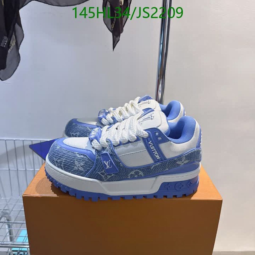 LV-Men shoes Code: JS2209 $: 145USD