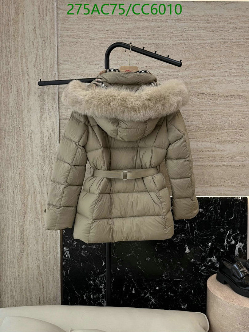Burberry-Down jacket Women Code: CC6010 $: 275USD