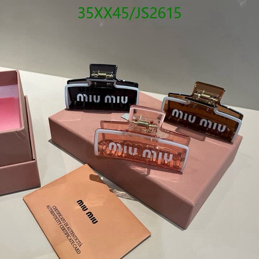 MIU MIU-Headband Code: JS2615 $: 35USD