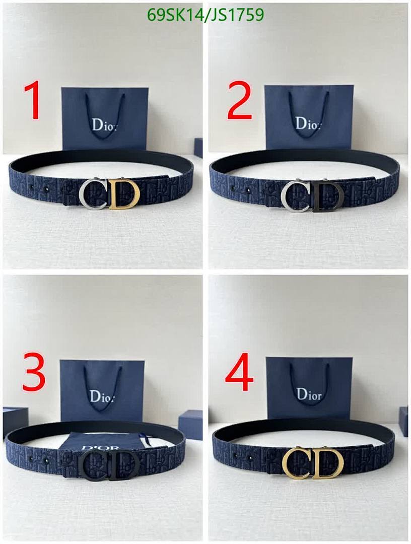 Dior-Belts Code: JS1759 $: 69USD