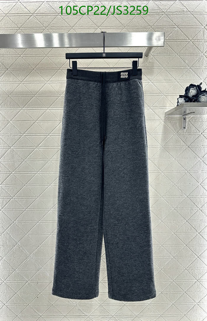 MIUMIU-Clothing Code: JS3259 $: 105USD