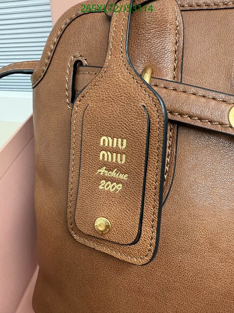 Miu Miu-Bag-Mirror Quality Code: JS3114 $: 265USD