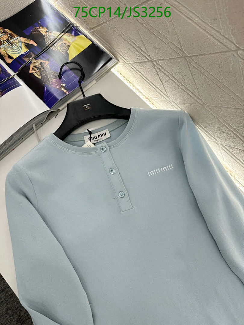 MIUMIU-Clothing Code: JS3256 $: 75USD