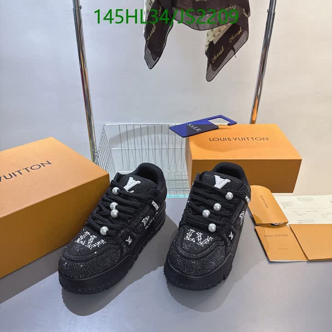 LV-Men shoes Code: JS2209 $: 145USD
