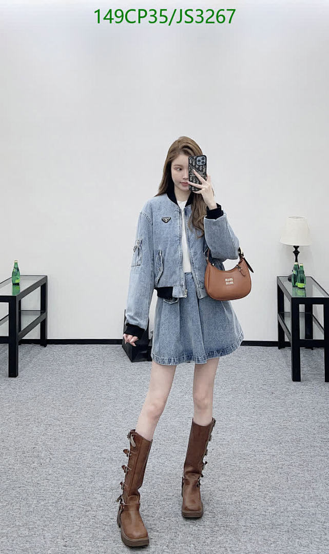 Prada-Clothing Code: JS3267 $: 149USD