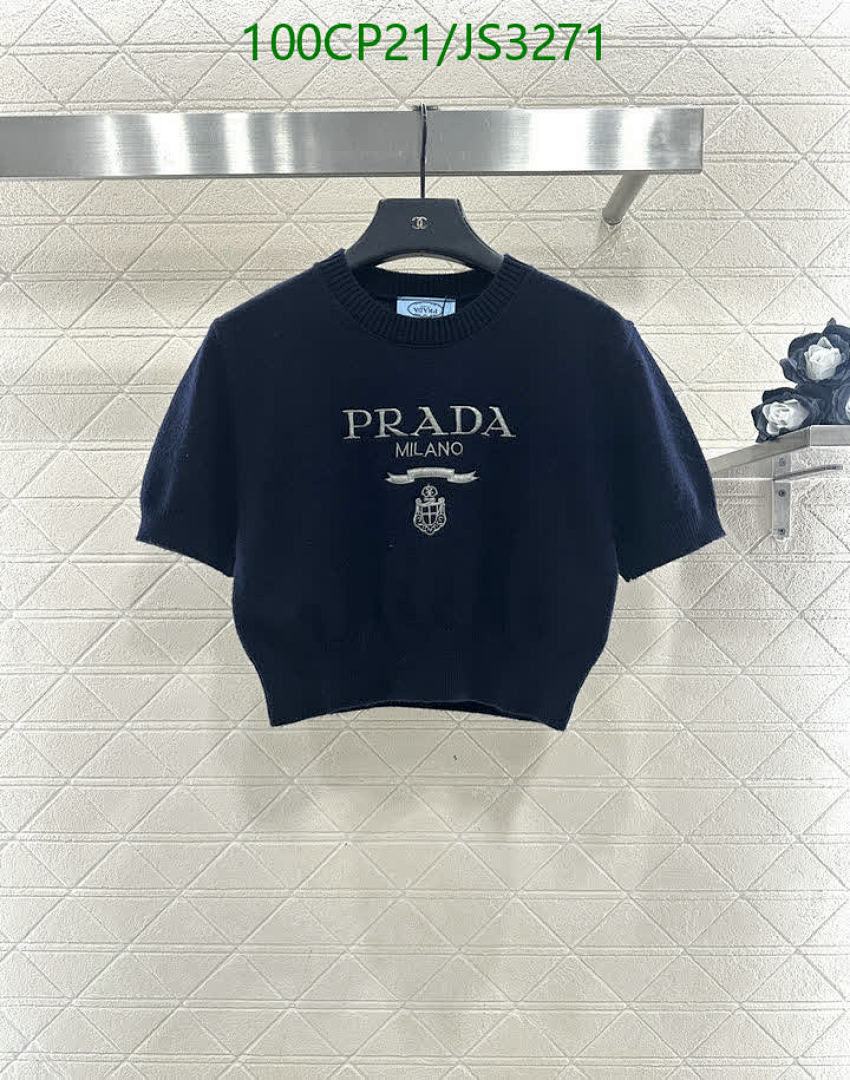 Prada-Clothing Code: JS3271 $: 100USD