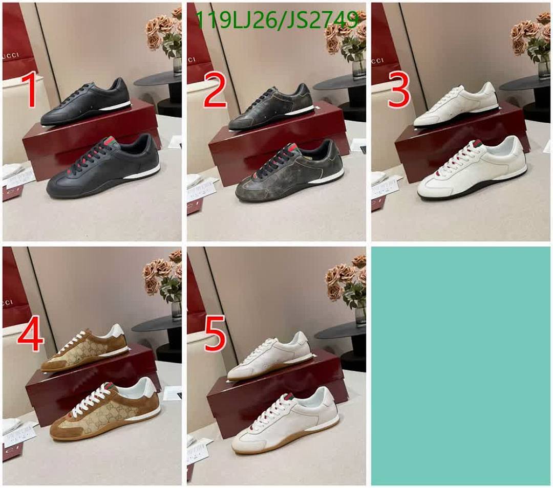 Gucci-Men shoes Code: JS2749 $: 119USD